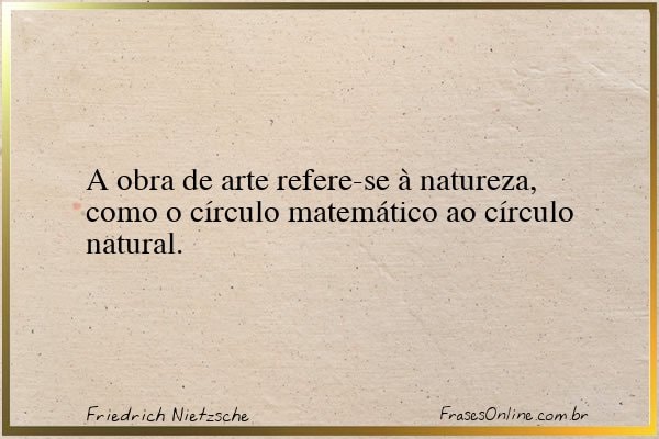 Frase de Friedrich Nietzsche