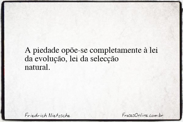 Frase de Friedrich Nietzsche