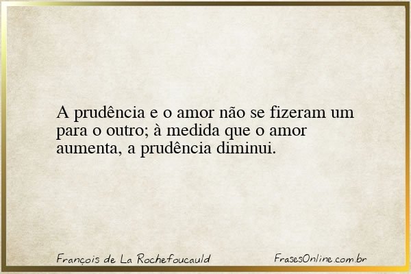 Frase de François de La Rochefoucauld