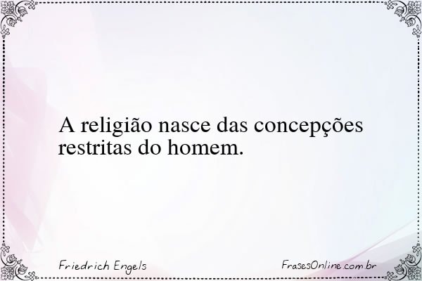 Frase de Friedrich Engels