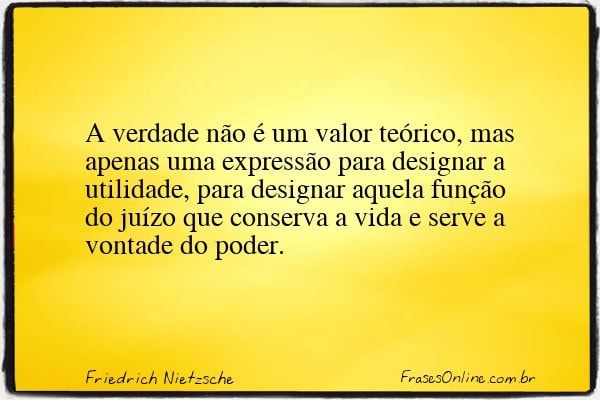 Frase de Friedrich Nietzsche