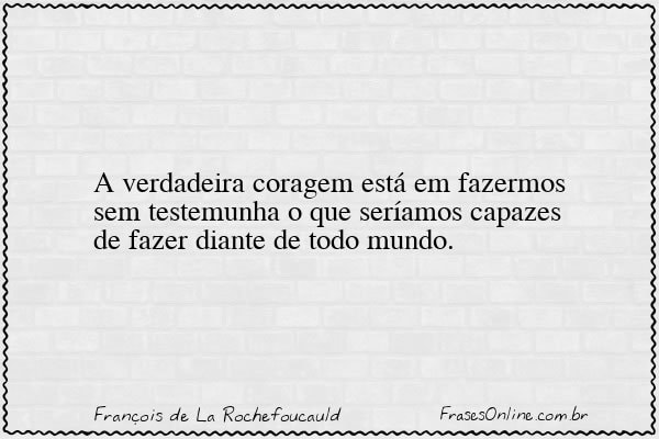 Frase de François de La Rochefoucauld
