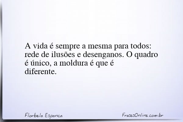 Frase de Florbela Espanca