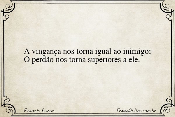 Frase de Francis Bacon