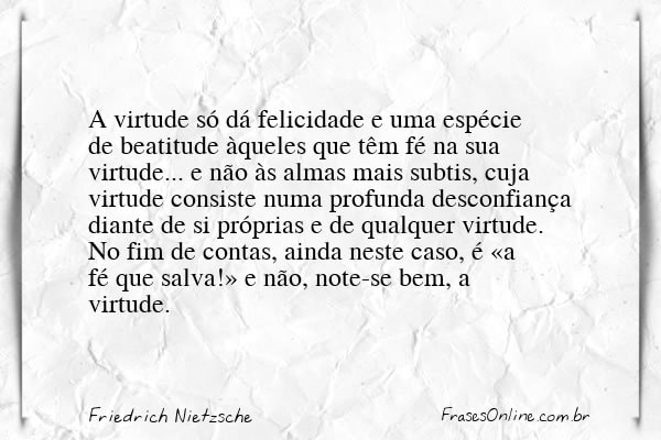 Frase de Friedrich Nietzsche