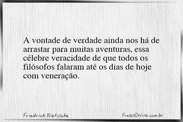 Frase de Friedrich Nietzsche