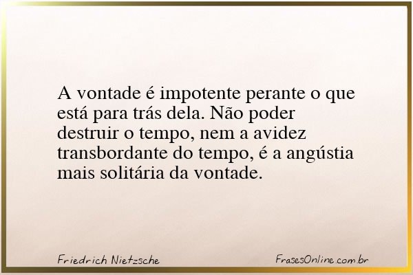 Frase de Friedrich Nietzsche