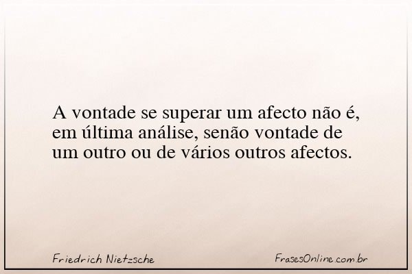 Frase de Friedrich Nietzsche