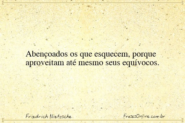 Frase de Friedrich Nietzsche