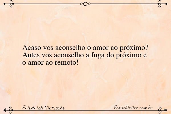 Frase de Friedrich Nietzsche