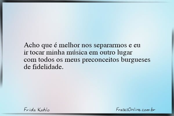 Frase de Frida Kahlo