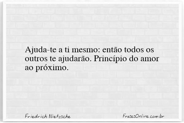 Frase de Friedrich Nietzsche