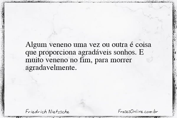 Frase de Friedrich Nietzsche