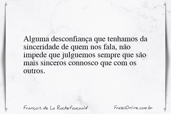 Frase de François de La Rochefoucauld