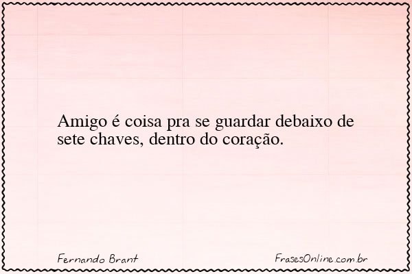 Frase de Fernando Brant