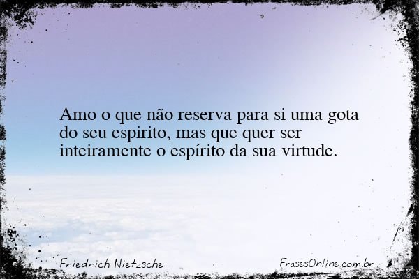 Frase de Friedrich Nietzsche