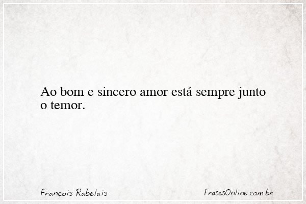 Frase de François Rabelais