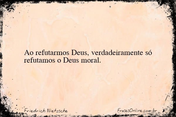 Frase de Friedrich Nietzsche