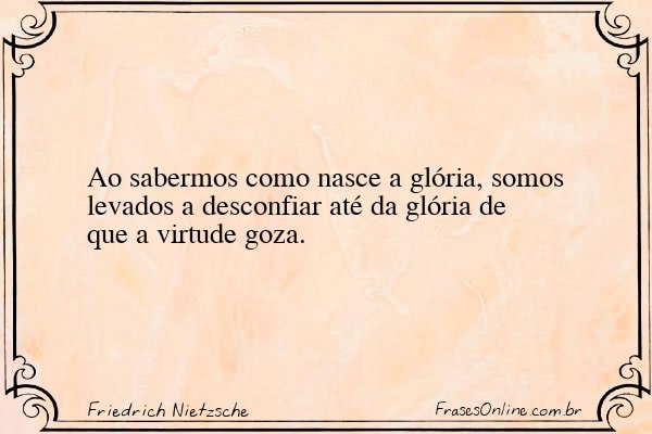 Frase de Friedrich Nietzsche