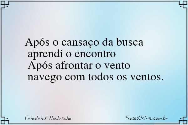 Frase de Friedrich Nietzsche