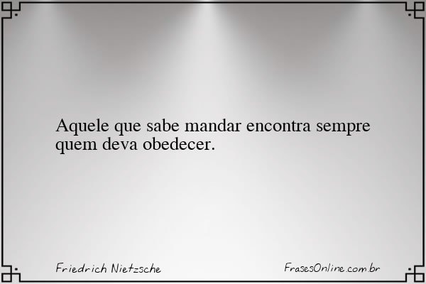 Frase de Friedrich Nietzsche