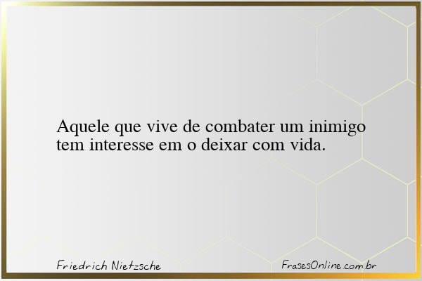 Frase de Friedrich Nietzsche