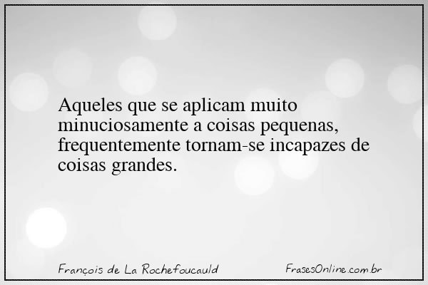 Frase de François de La Rochefoucauld