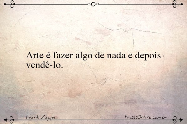 Frase de Frank Zappa