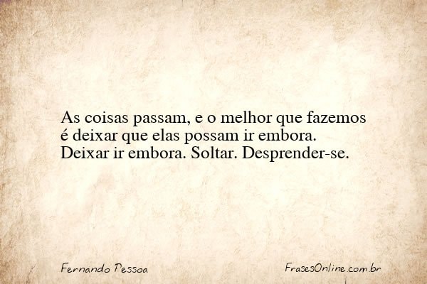 Frase de Fernando Pessoa