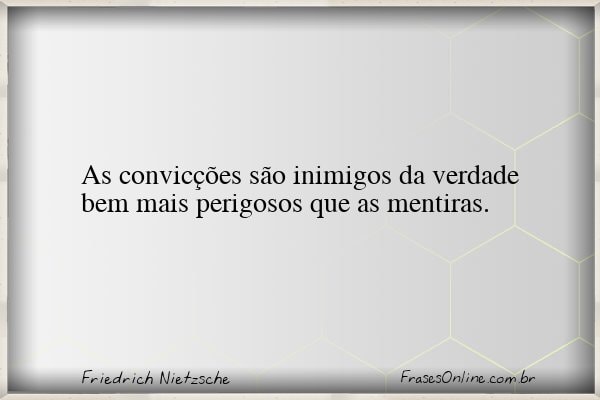 Frase de Friedrich Nietzsche