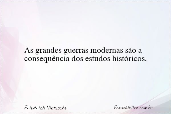 Frase de Friedrich Nietzsche