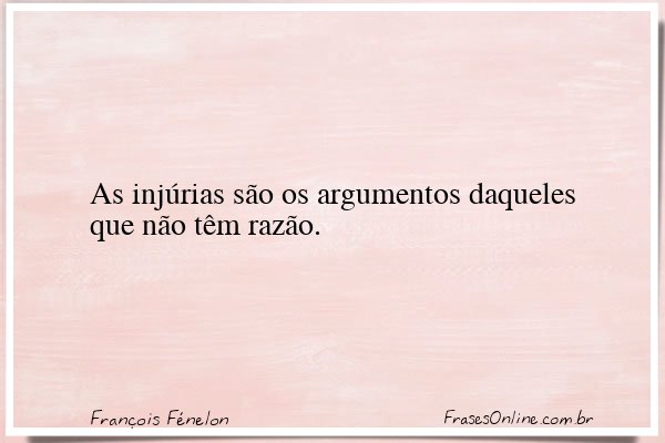 Frase de François Fénelon