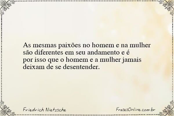 Frase de Friedrich Nietzsche