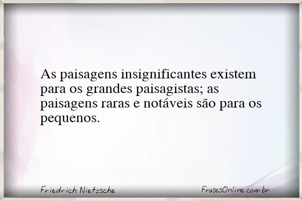 Frase de Friedrich Nietzsche