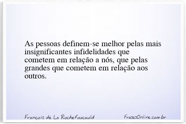 Frase de François de La Rochefoucauld