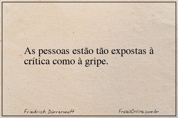 Frase de Friedrich Dürrenmatt