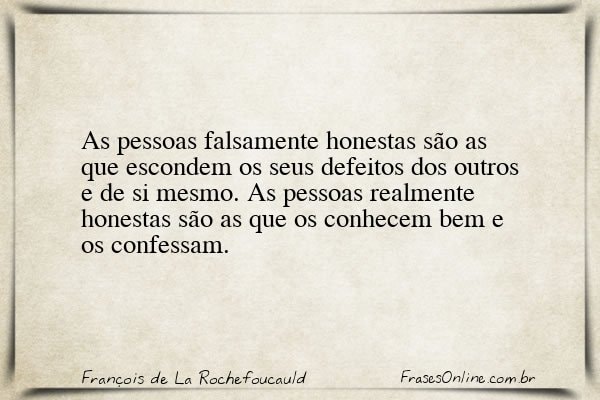 Frase de François de La Rochefoucauld