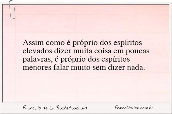 Frase de François de La Rochefoucauld