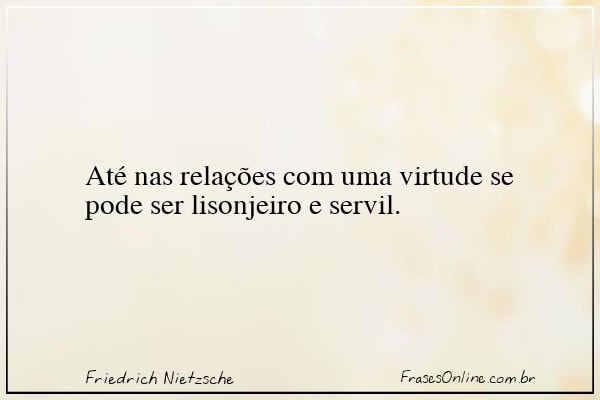Frase de Friedrich Nietzsche