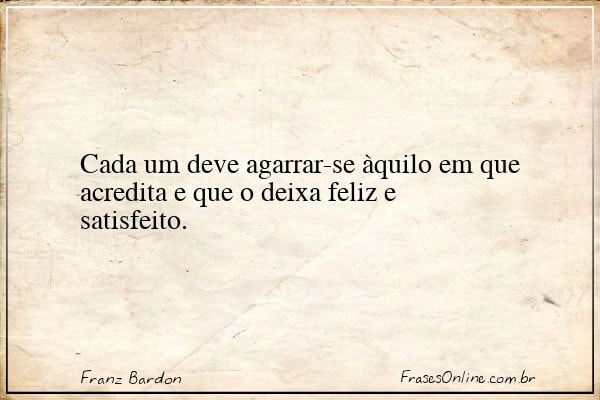 Frase de Franz Bardon