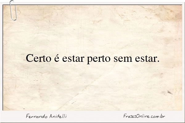 Frase de Fernando Anitelli