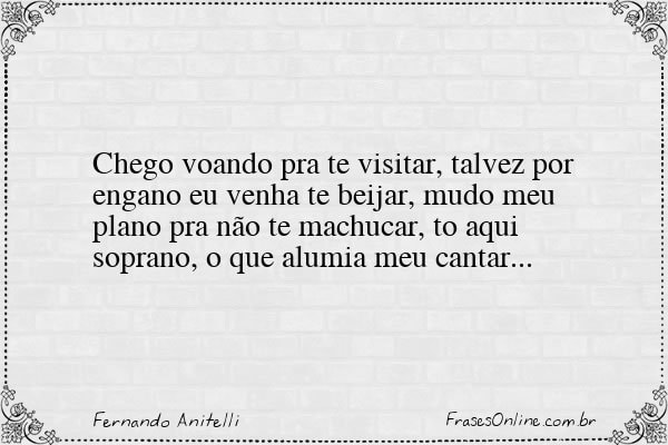 Frase de Fernando Anitelli