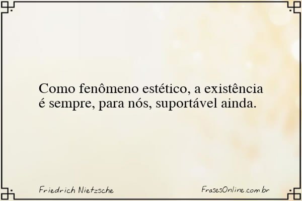 Frase de Friedrich Nietzsche