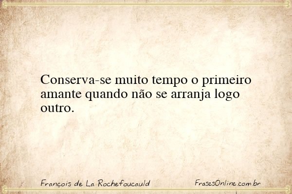 Frase de François de La Rochefoucauld