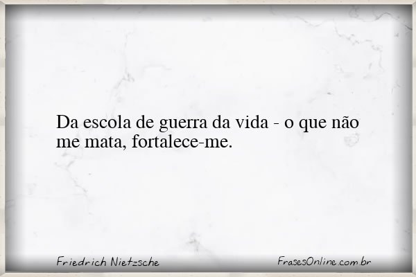 Frase de Friedrich Nietzsche
