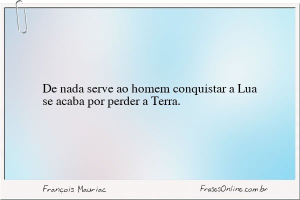 Frase de François Mauriac