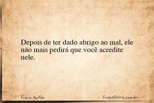 Frase de Franz Kafka