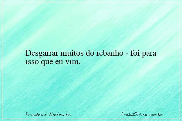 Frase de Friedrich Nietzsche