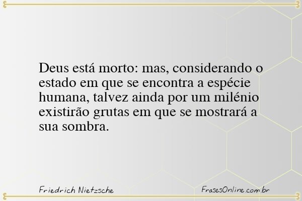 Frase de Friedrich Nietzsche
