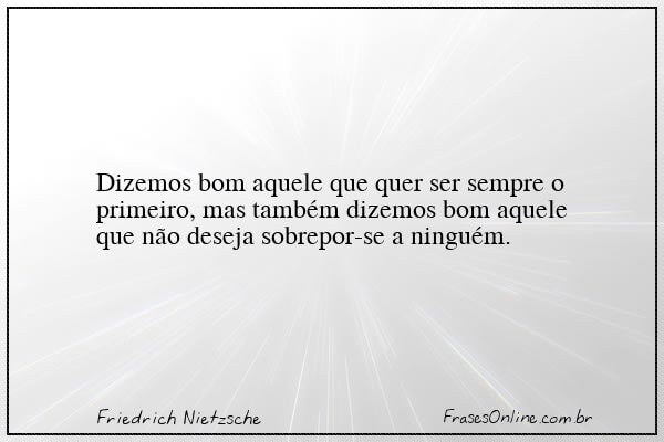 Frase de Friedrich Nietzsche